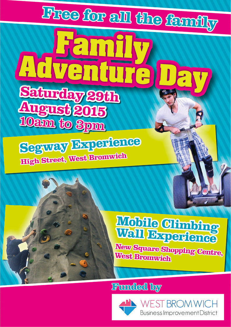 "FREE" Family Adventure Day taking place tomorrow