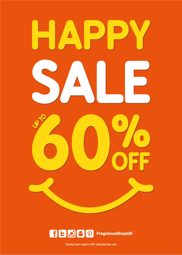 Happy Sale at The Fragrance Shop, Kings Square Shopping Centre, West Bromwich