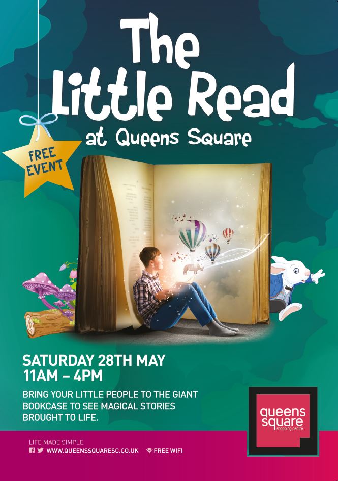 "The Little Read" in Queens Square Shopping Centre, West Bromwich