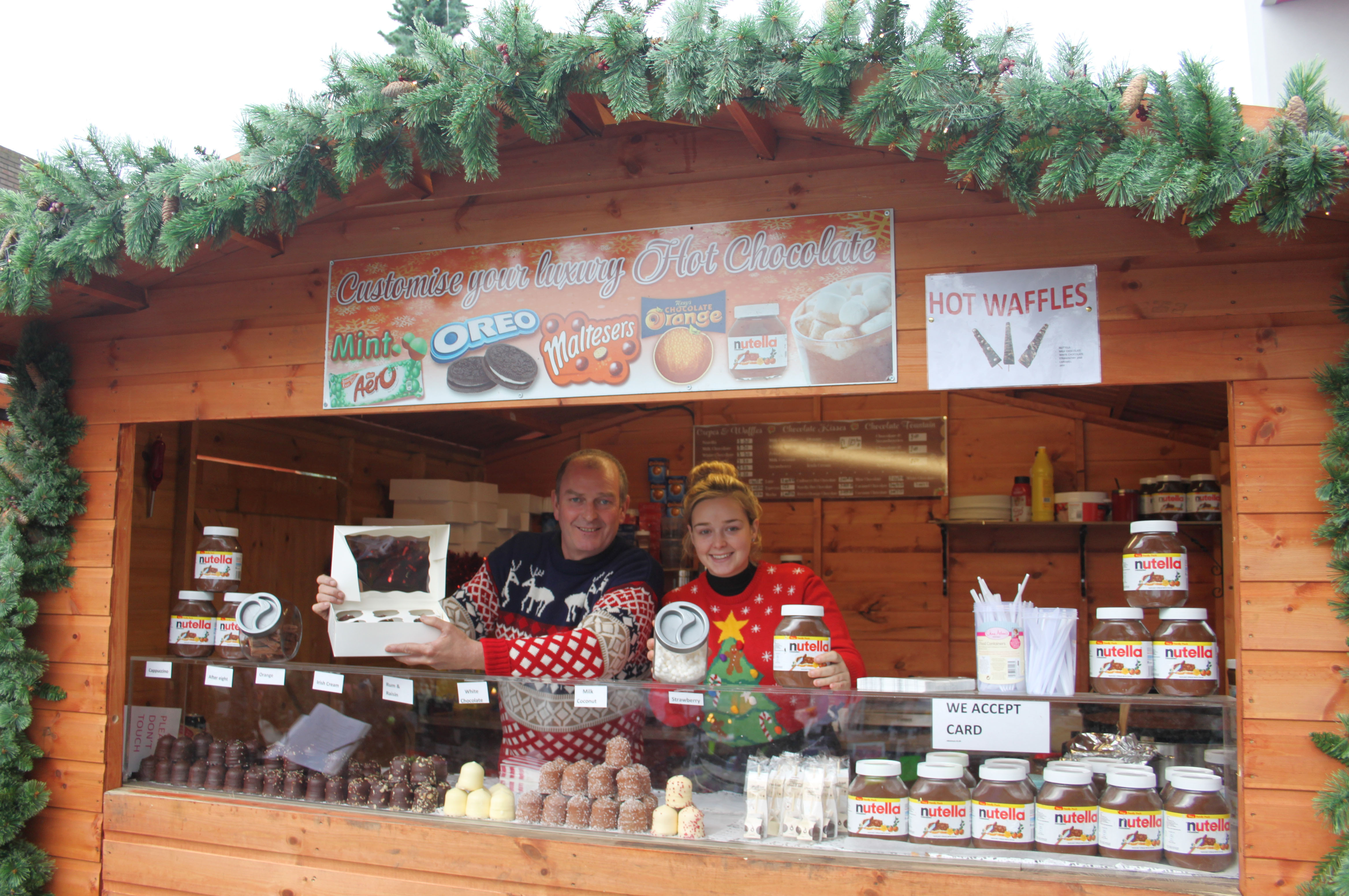 Sandwell's Mini Continental Market all in West Bromwich Town Centre