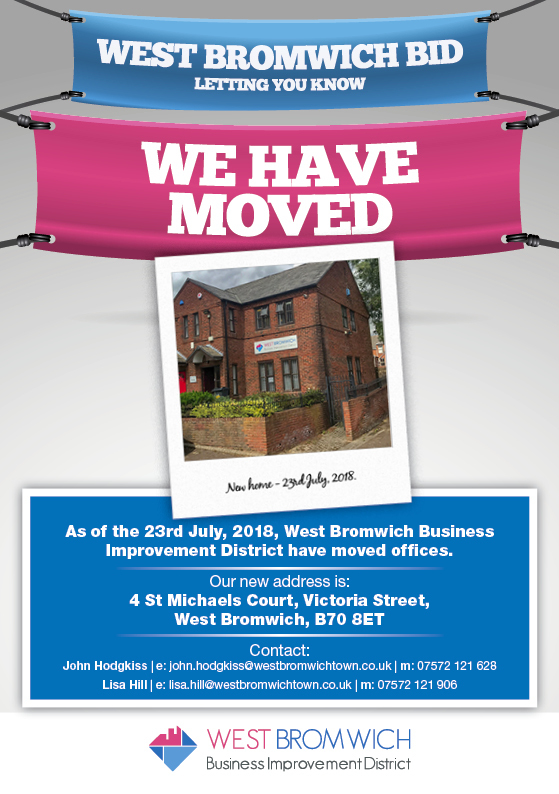 New Office for West Bromwich Town BID