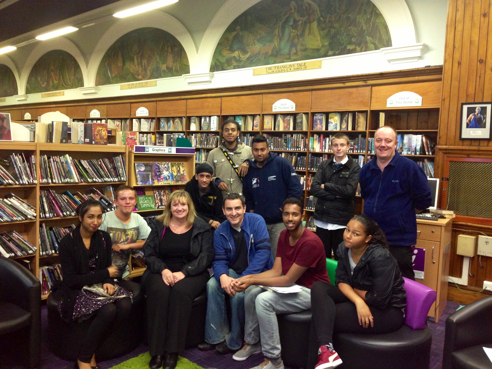 West Bromwich Youth Council get involved in planning events for West Bromwich Town Centre