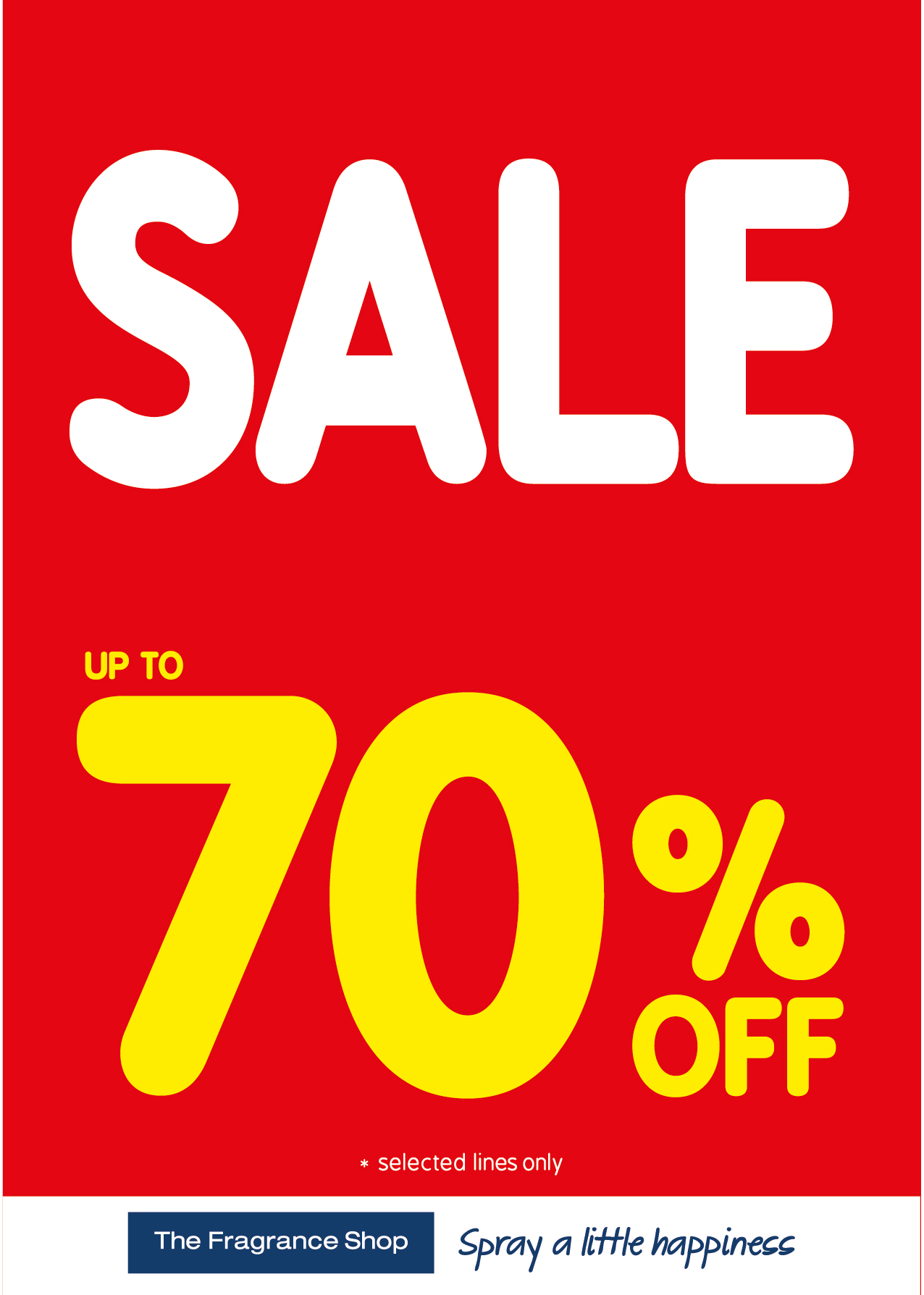 70% off in Fragrace Shop, Kings Square Shopping Centre, West Bromwich