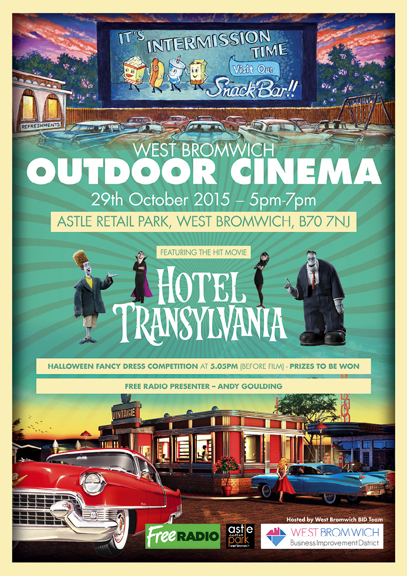 **DONT MISS THE FREE EVENT** Outdoor Cinema Event 29th October 2015