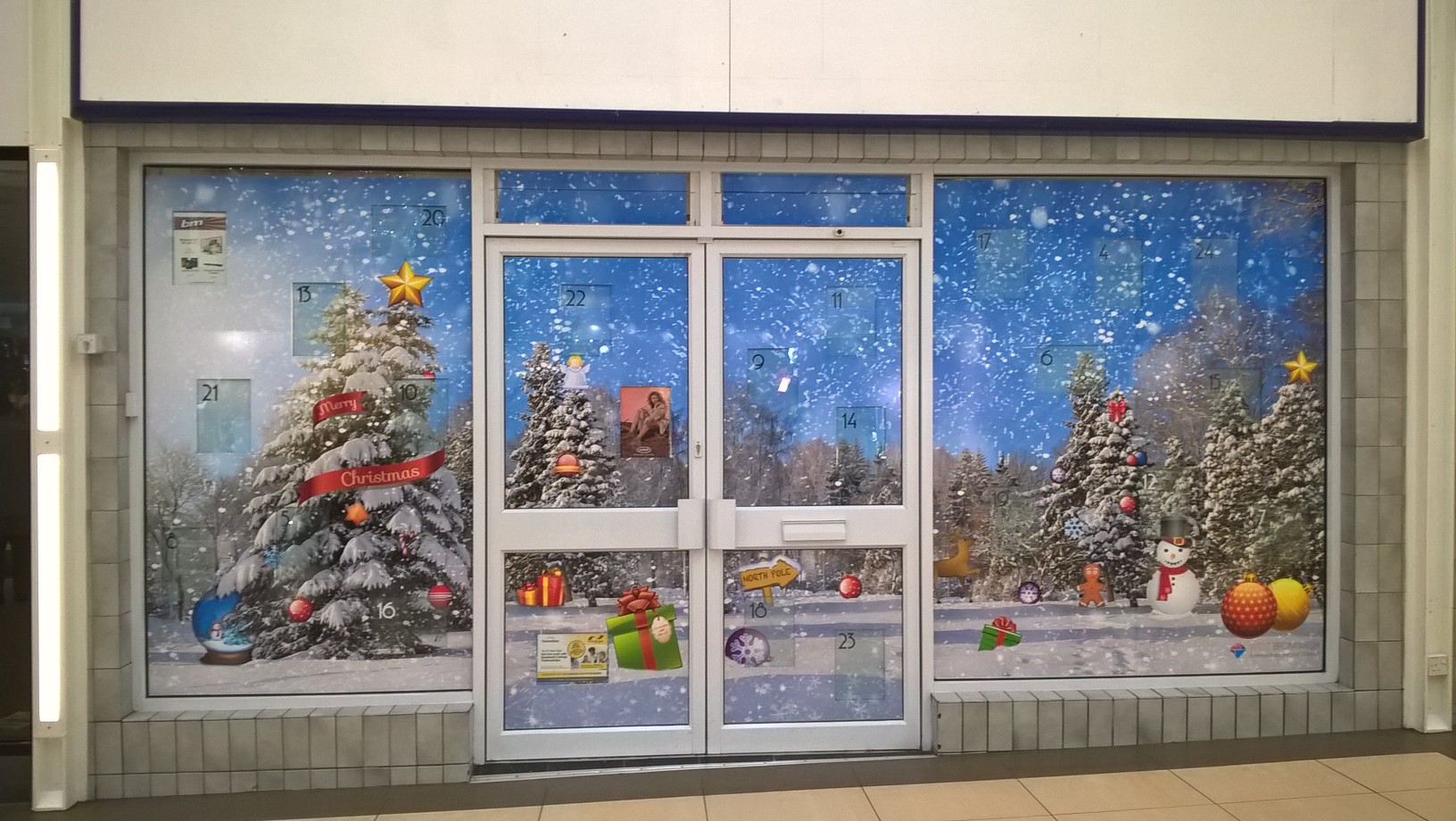 Advent Calendar, Queens Square Shopping Centre