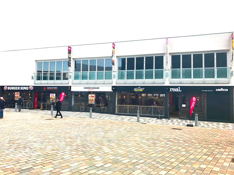 Queens Square Food Court new in West Bromwich Town Centre