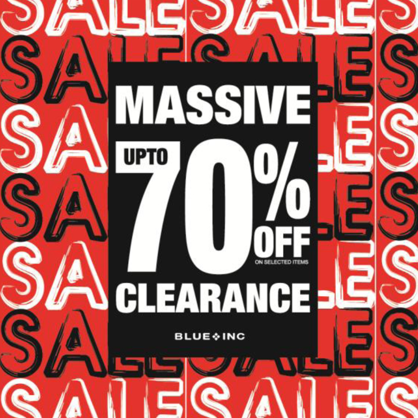 Blue Inc Massive Sale