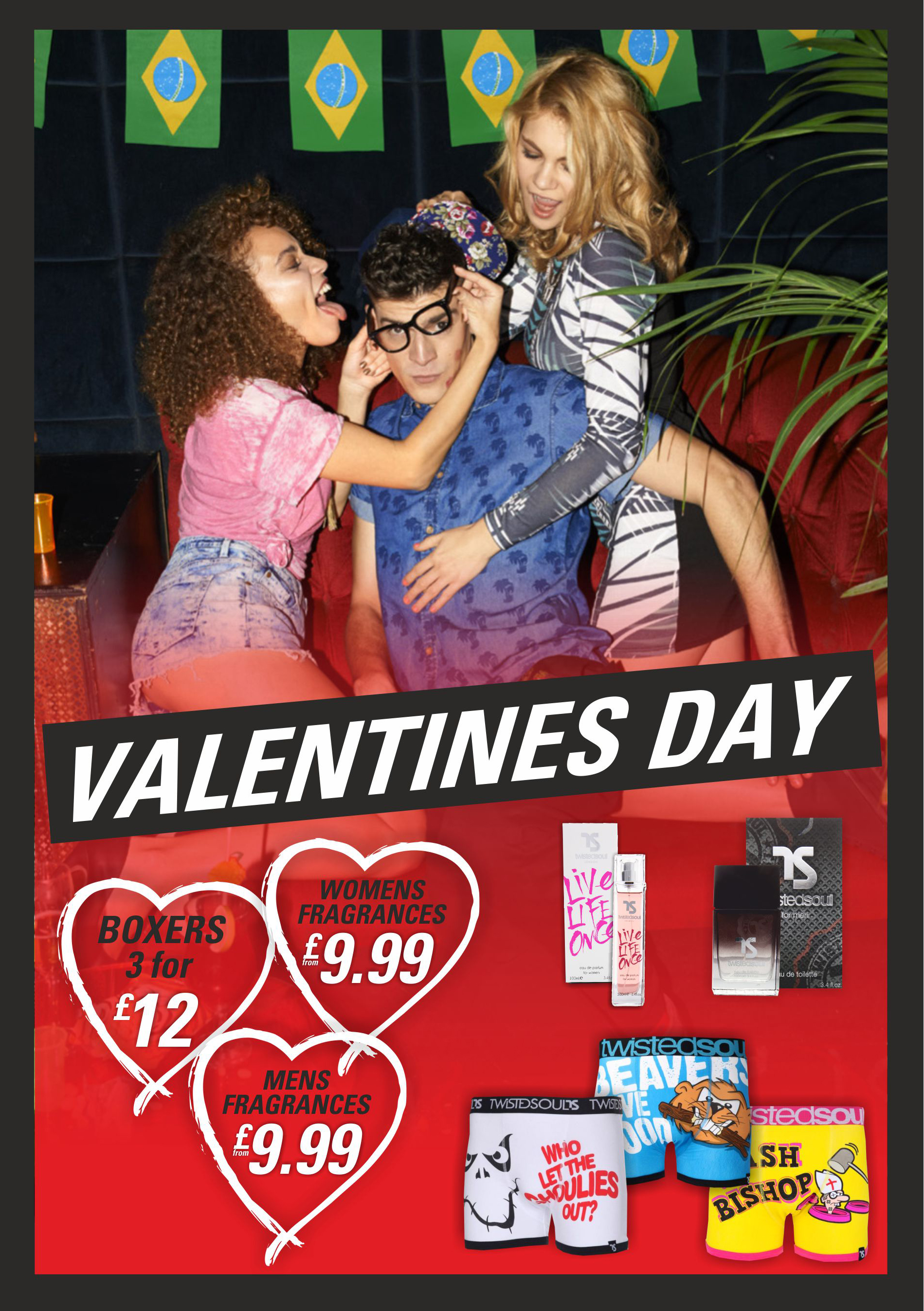 Blue Inc, New Square, West Bromwich – Valentine's Special Offers