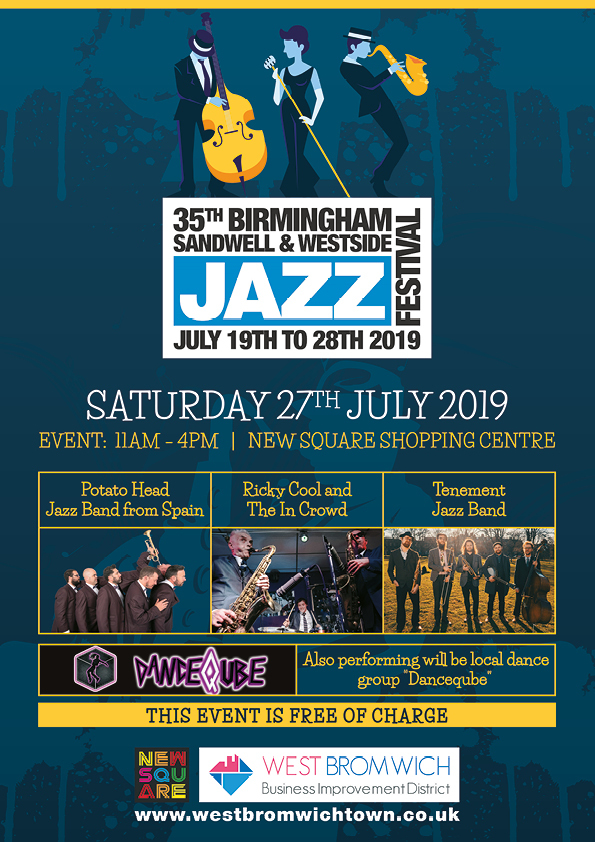 Birmingham, Sandwell & Westside Jazz Festival West Bromwich Business