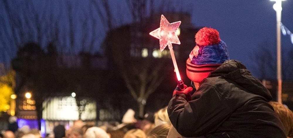 Christmas Light Switch On Video