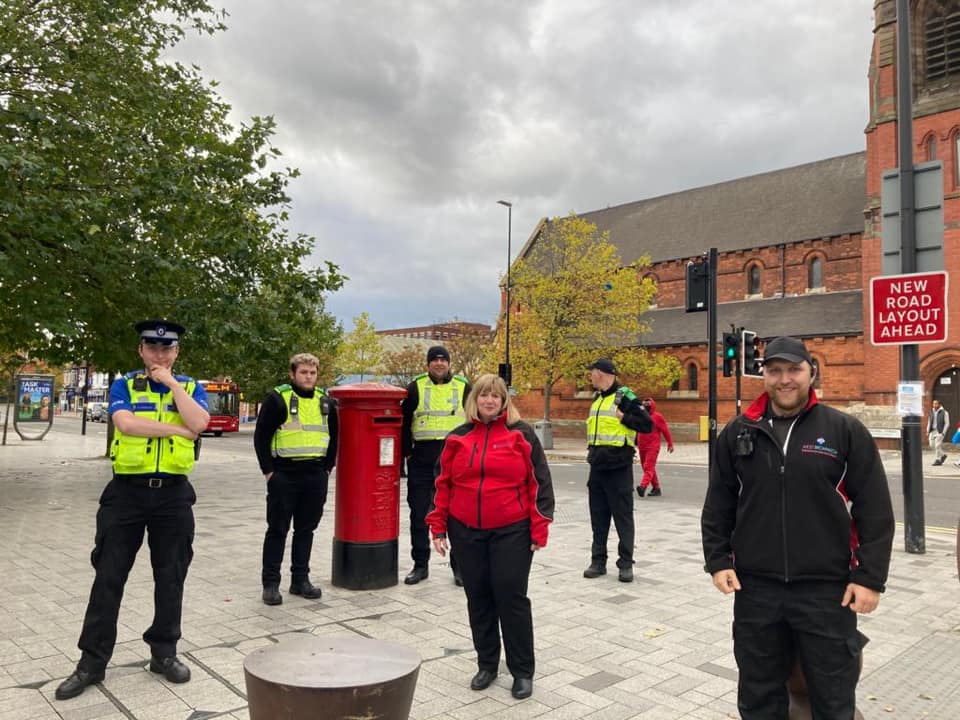 Joint Patrols between the BID, West Bromwich Police & Sandwell Council