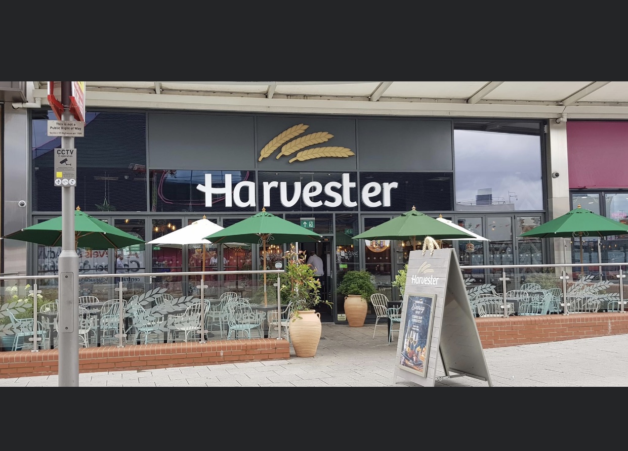 5000 Kids Lunches Thursday and Friday only at The Harvester, New Square Shopping Centre
