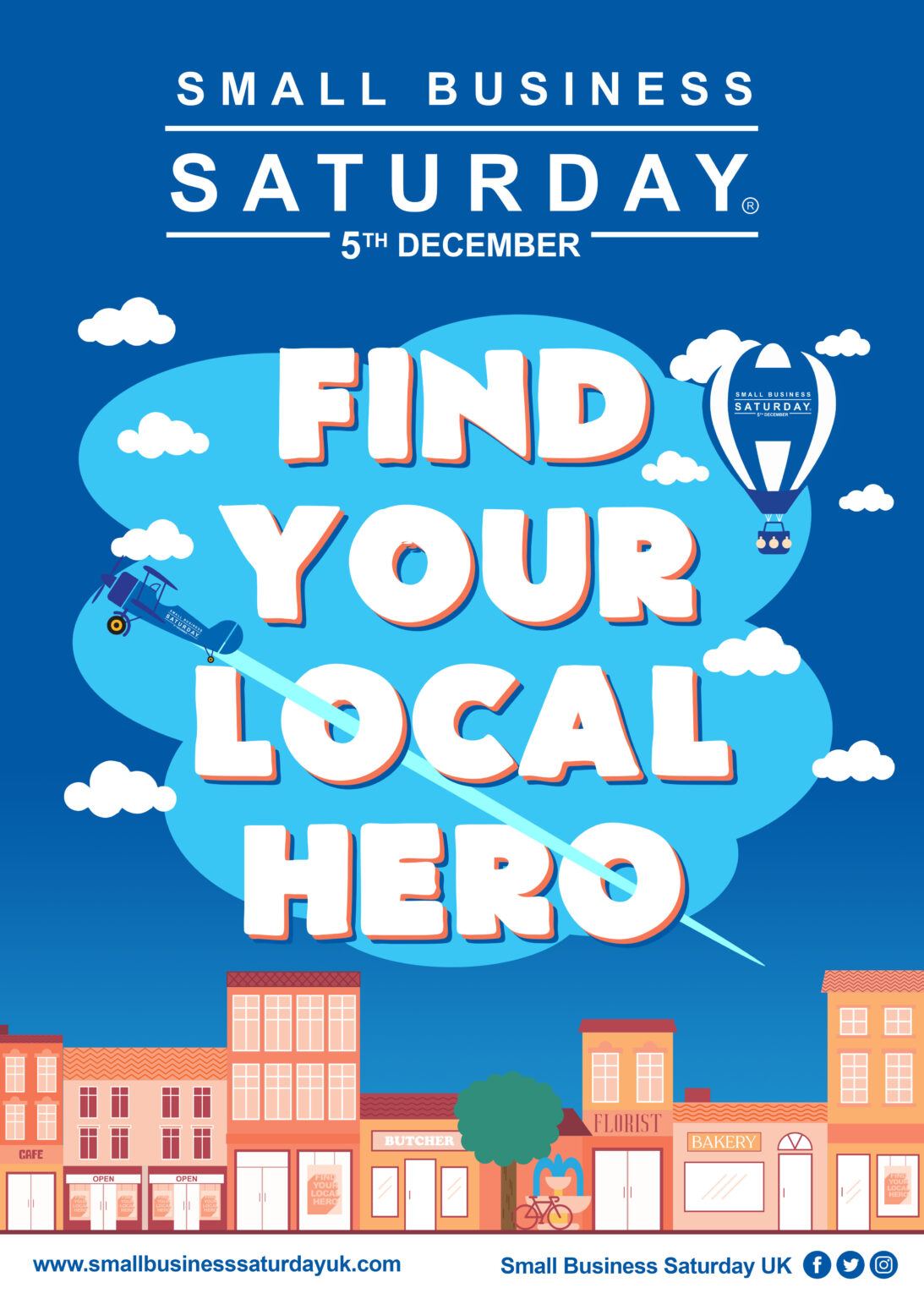 SmallBusinessSaturdayUK2020FindYourHeroPoster West Bromwich