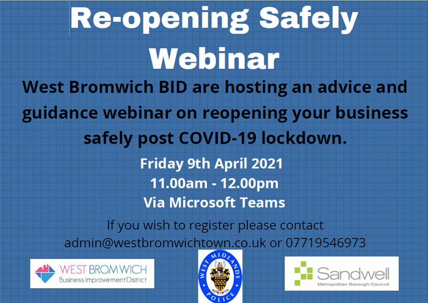 Re-opening Safely Webinar!