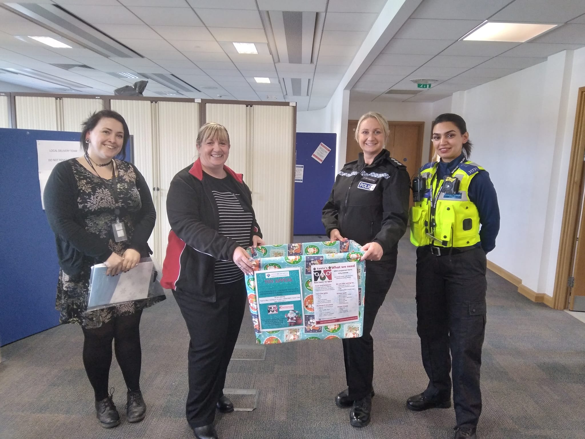 Toy Appeal Launches in West Bromwich