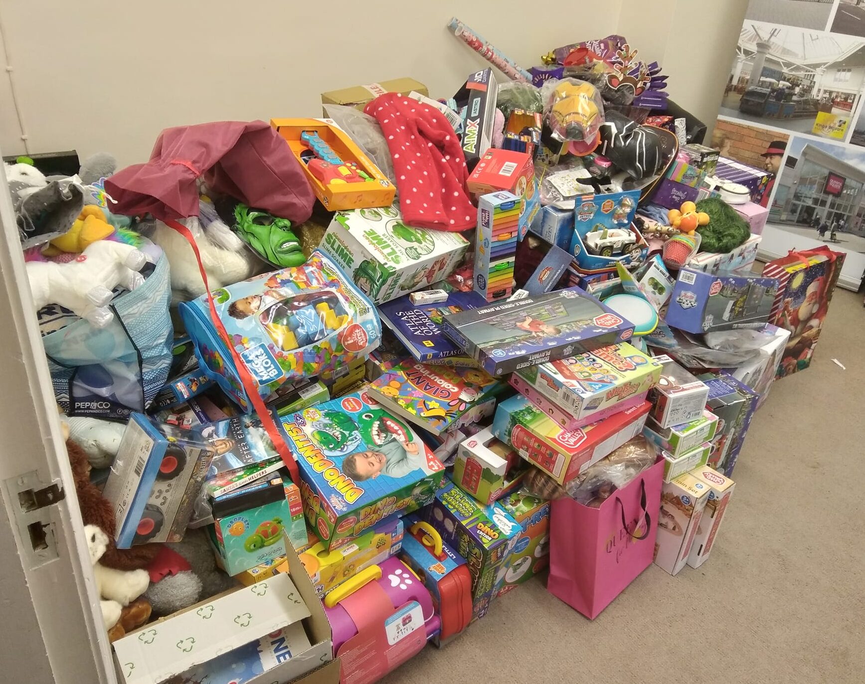 West Bromwich BID Deliver Toy Appeal Donations