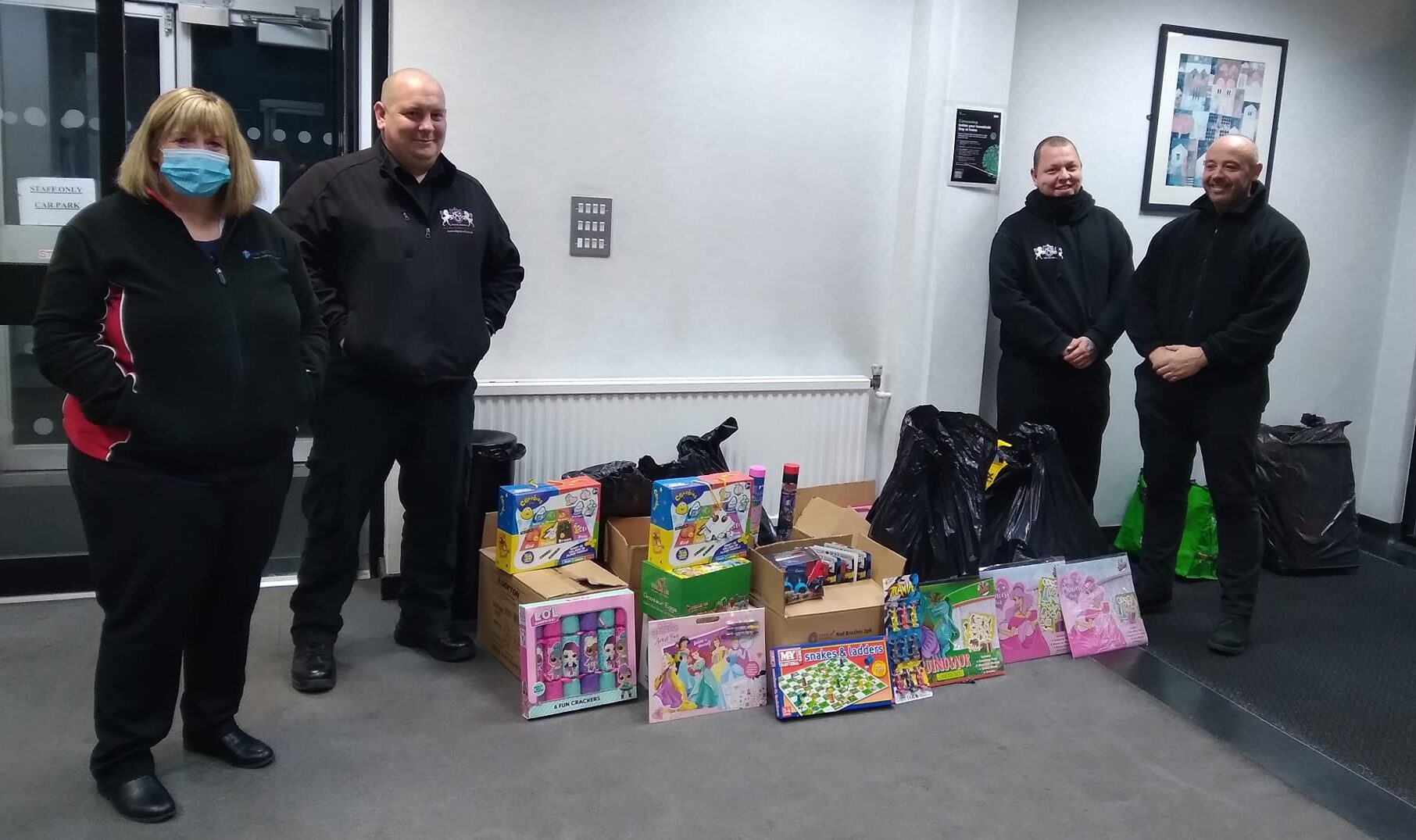 BID Team Collect & Deliver Toy Appeal and Food Bank Donations