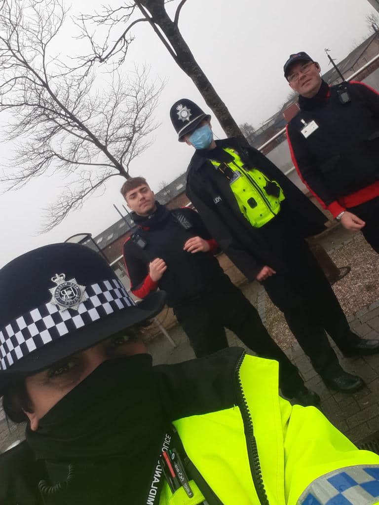Christmas Patrols with West Bromwich Police