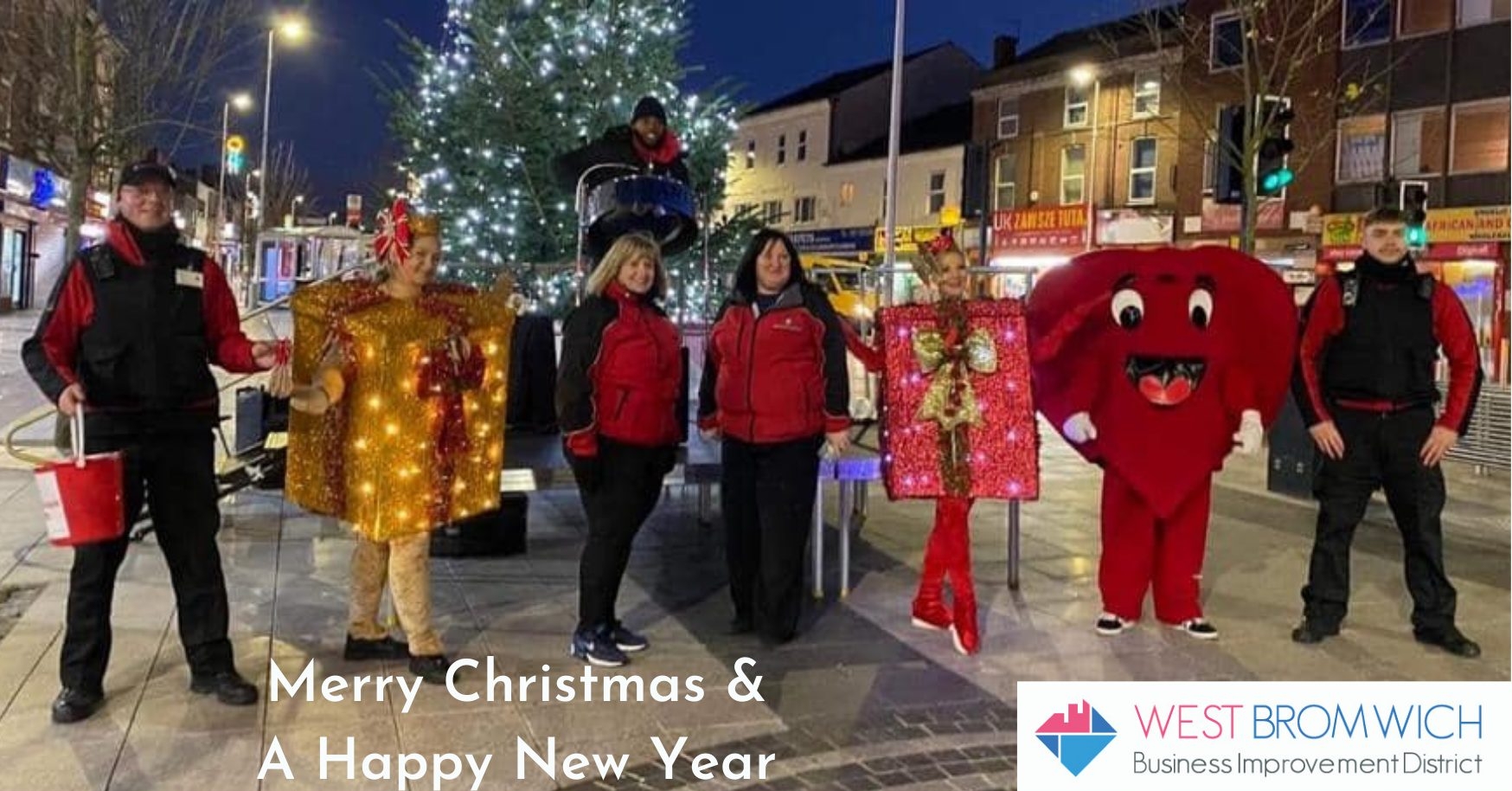Merry Christmas & A Happy New Year from West Bromwich BID