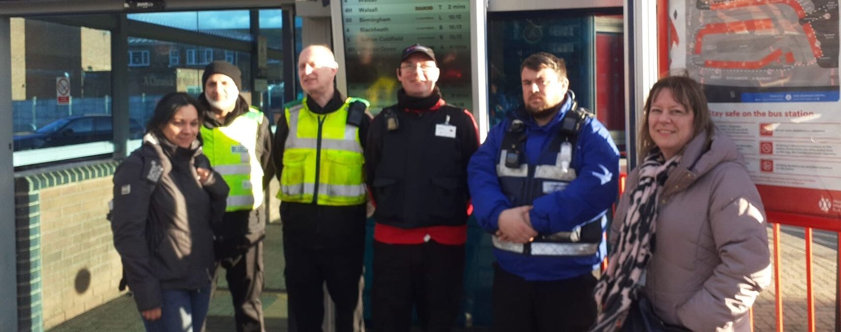 Joint Patrols with Safer Travel, West Midlands Police and SMBC EPO’s