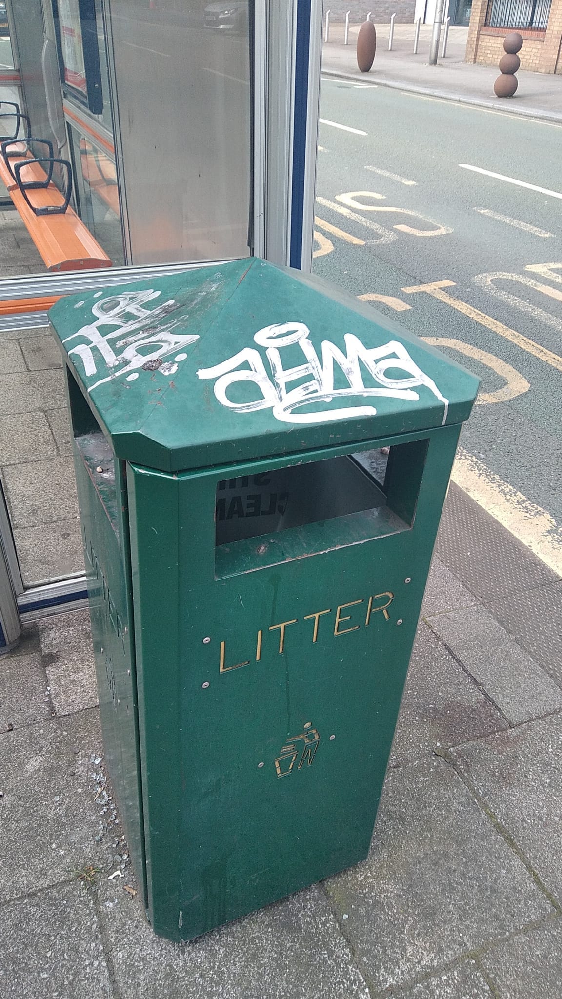 Keeping our BID Area Clean – Graffiti Removal