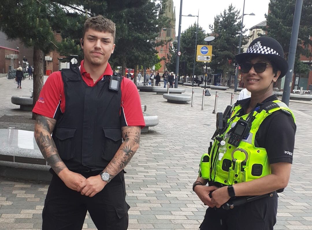 BID Ambassadors Joint Patrol with Sandwell Police