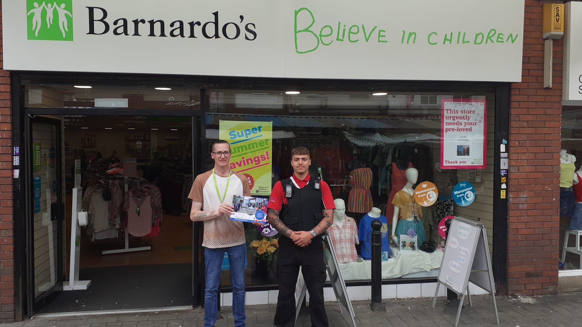 West Bromwich BID Welcome new Barnardo’s Charity Shop Manager