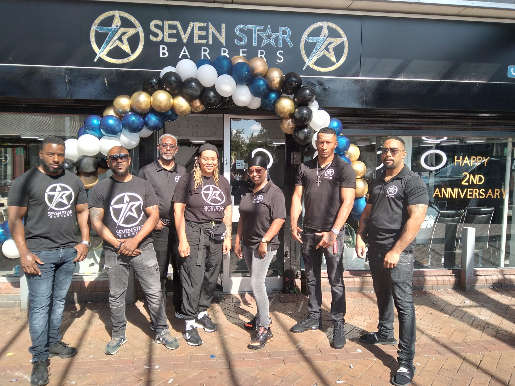 Happy 2nd Anniversary Seven Star Barbers