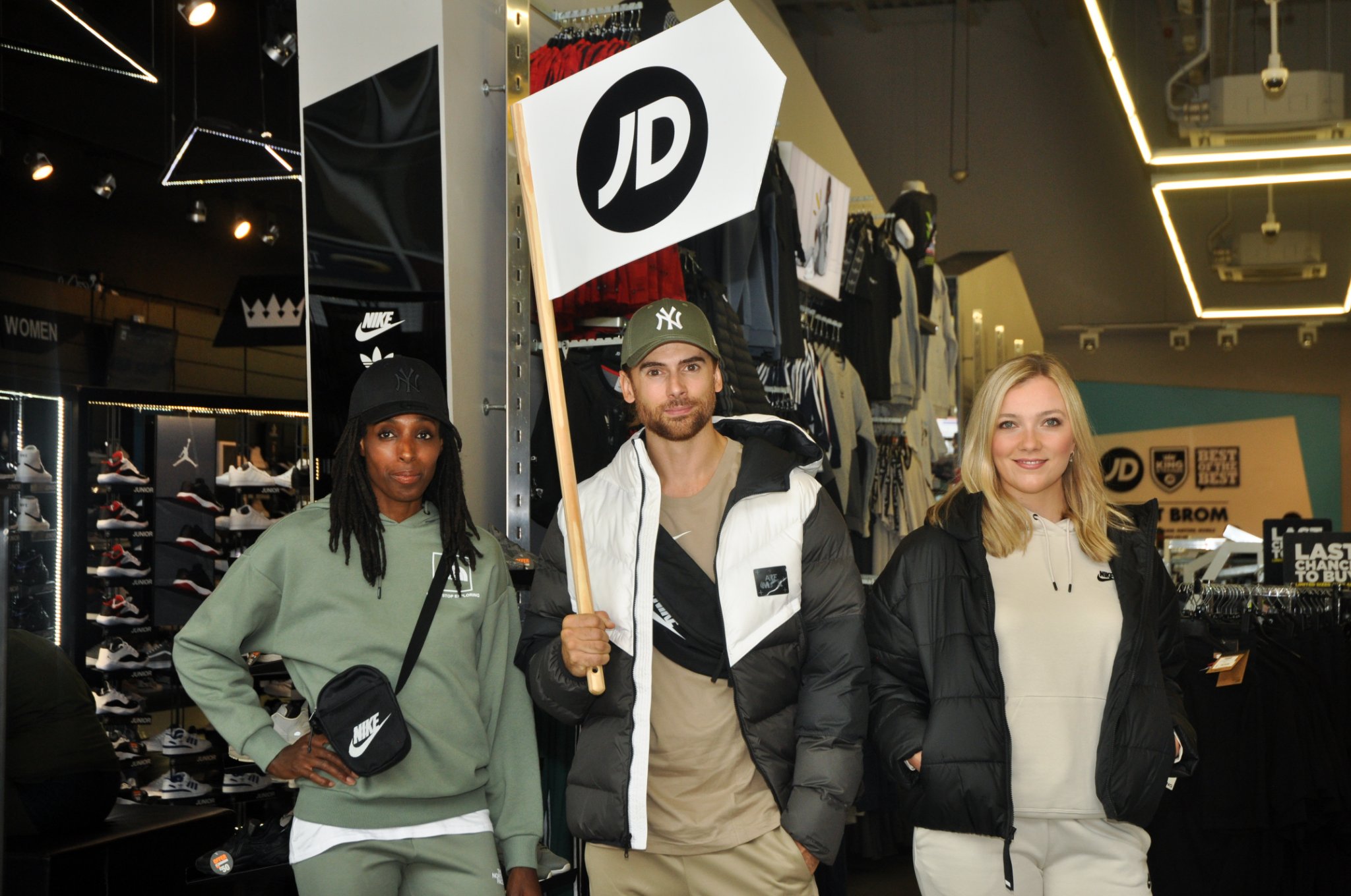 West Bromwich PopUp Fashion Show JD Sports West Bromwich Business