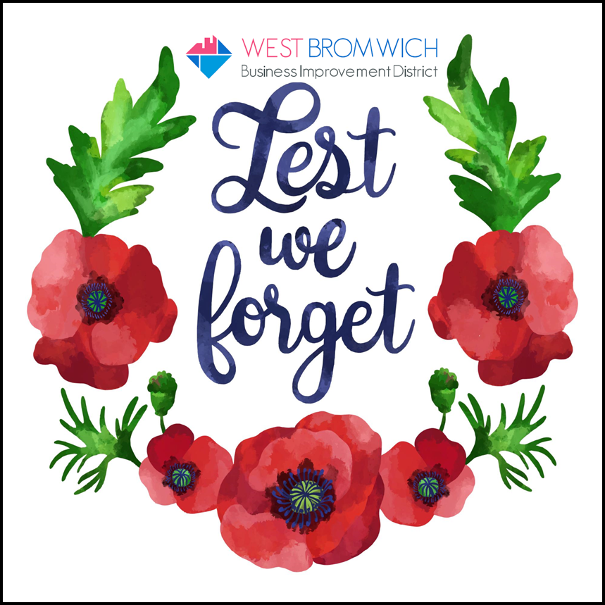 West Bromwich BID Joins West Bromwich Library to Remember the Fallen