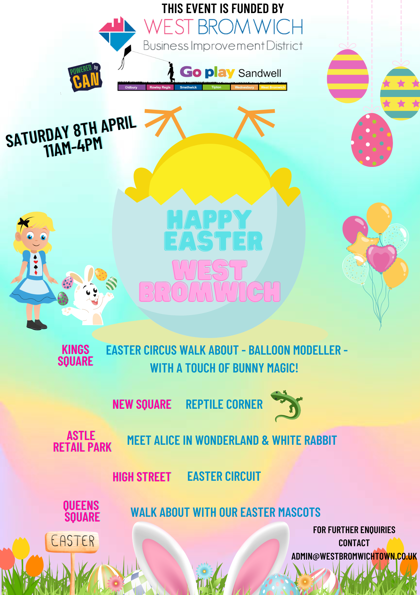 Easter in West Bromwich Town
