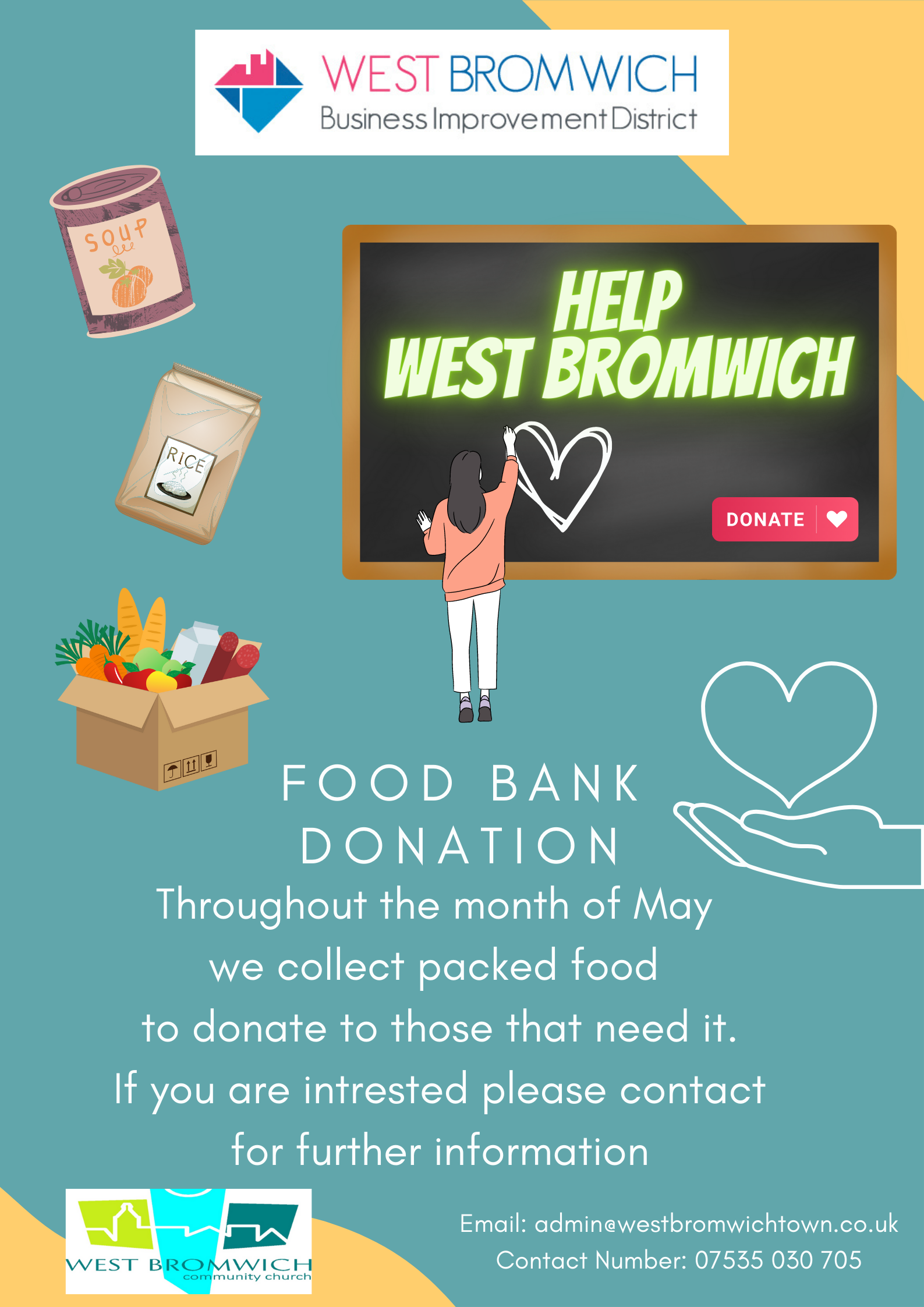 May 2023 Food Bank Drive