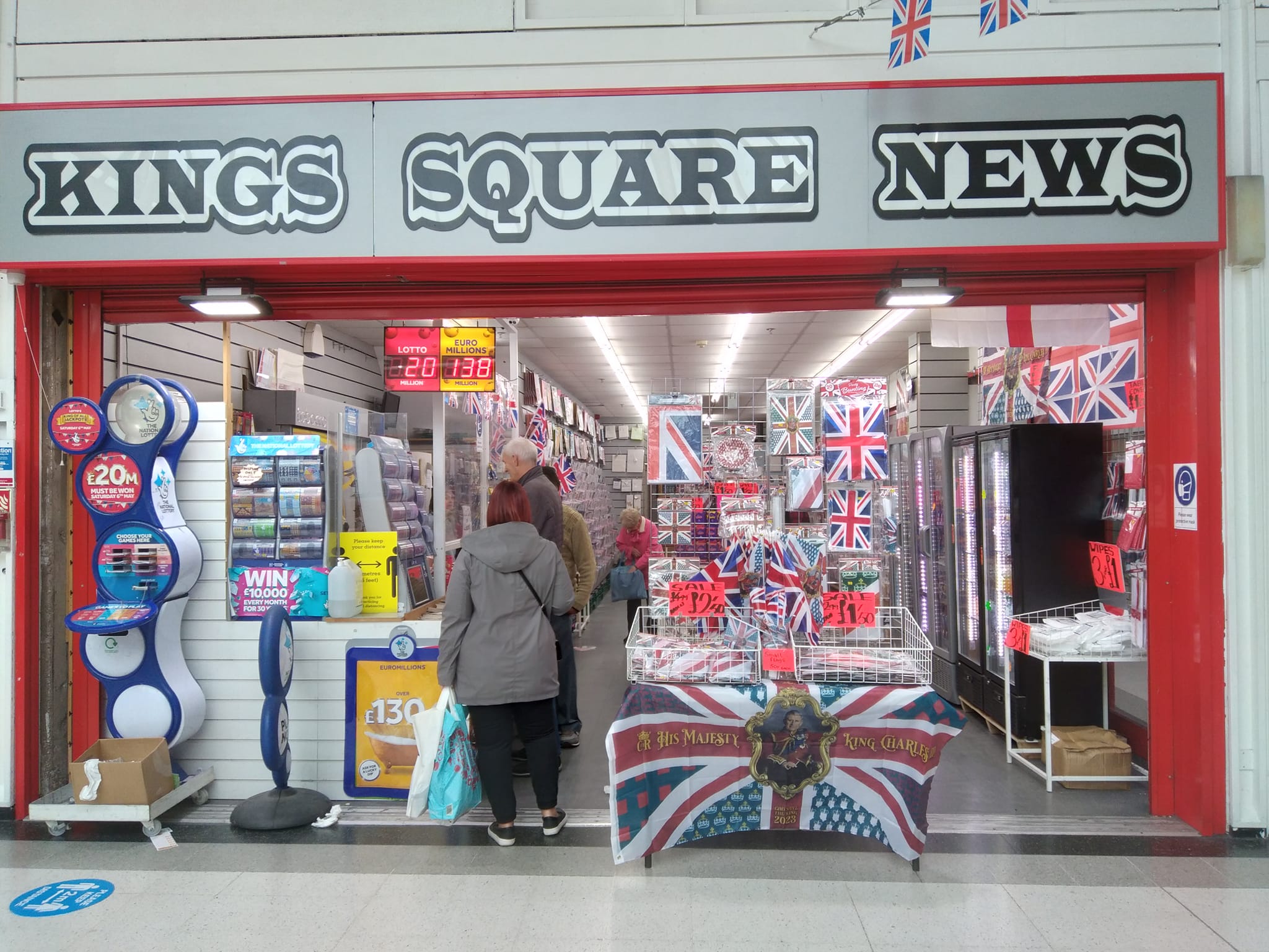 Kings Square Preparing for the Coronation!