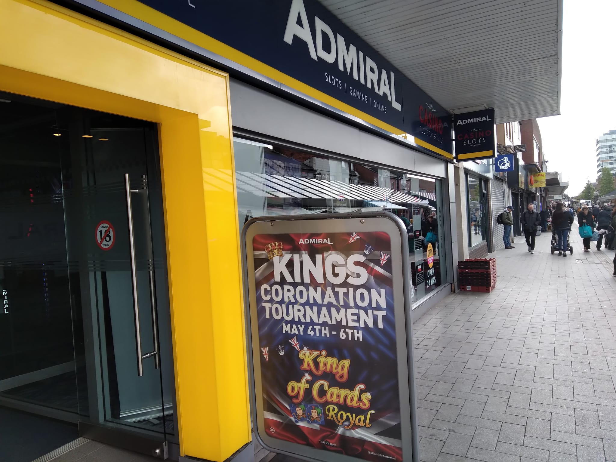 West Bromwich Town preparing for the Coronation!
