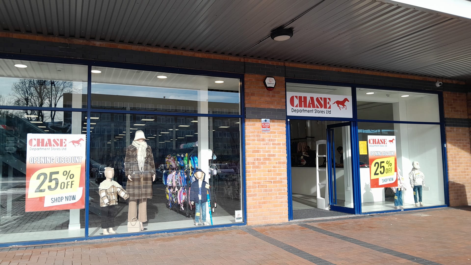 Chase Department Store located on Astle Retail Park have received their welcome pack today