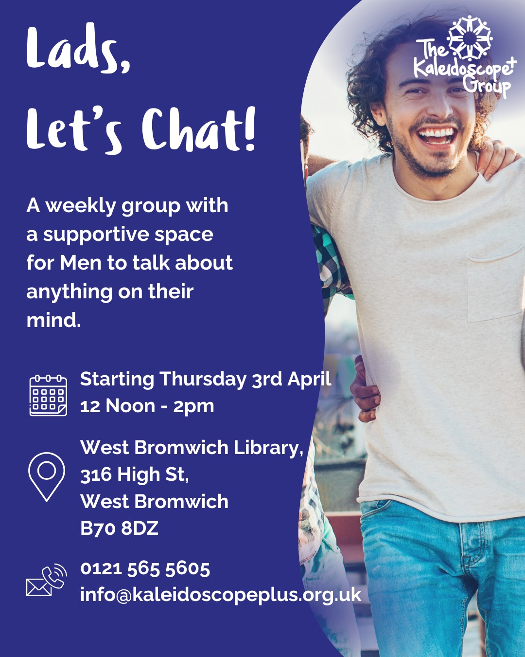 Lads, Lets Chat Sessions